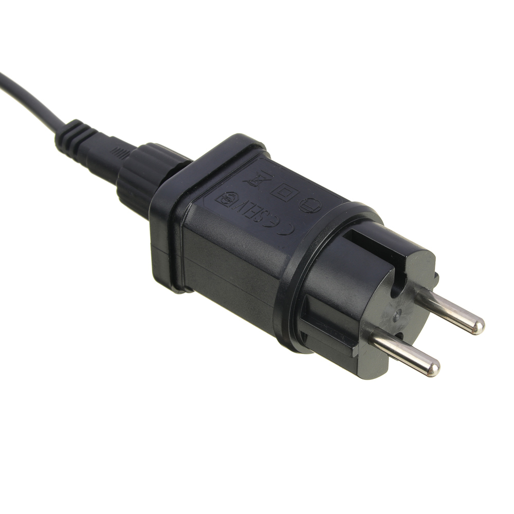 VETTA Гирлянда эл. вьюн улич, 20м, 160LED, шампань, пост.св., ПВХ зел, коннект, IP54, 220В (24В)