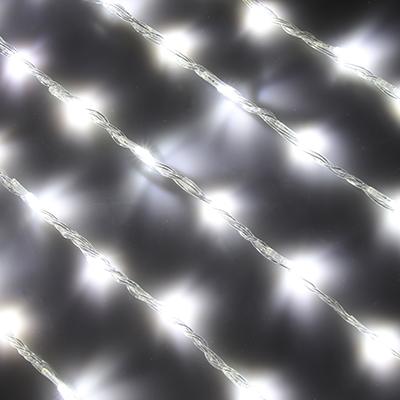 VETTA Гирлянда электрическая Бахрома 2,5х0,6 м, 128 LED, с эффектом белого водопада, 8 режимов, 220В
