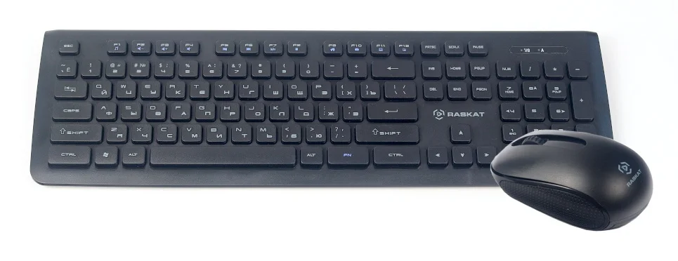 Комплект клавиатура и мышь ACD Комплект беспроводной Raskat BX6200 ACD-BX6200-RBB Клавиатура Raskat AX620 черная, 103 клавиши, ACD-BX6200-RBB защита о