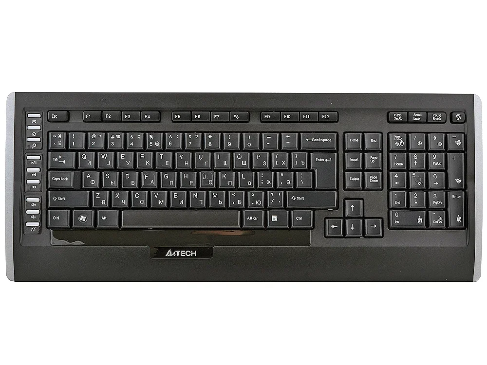 Комплект клавиатура+мышь A4TECH 9300F беспроводной, USB, 2000 DPI, чёрный