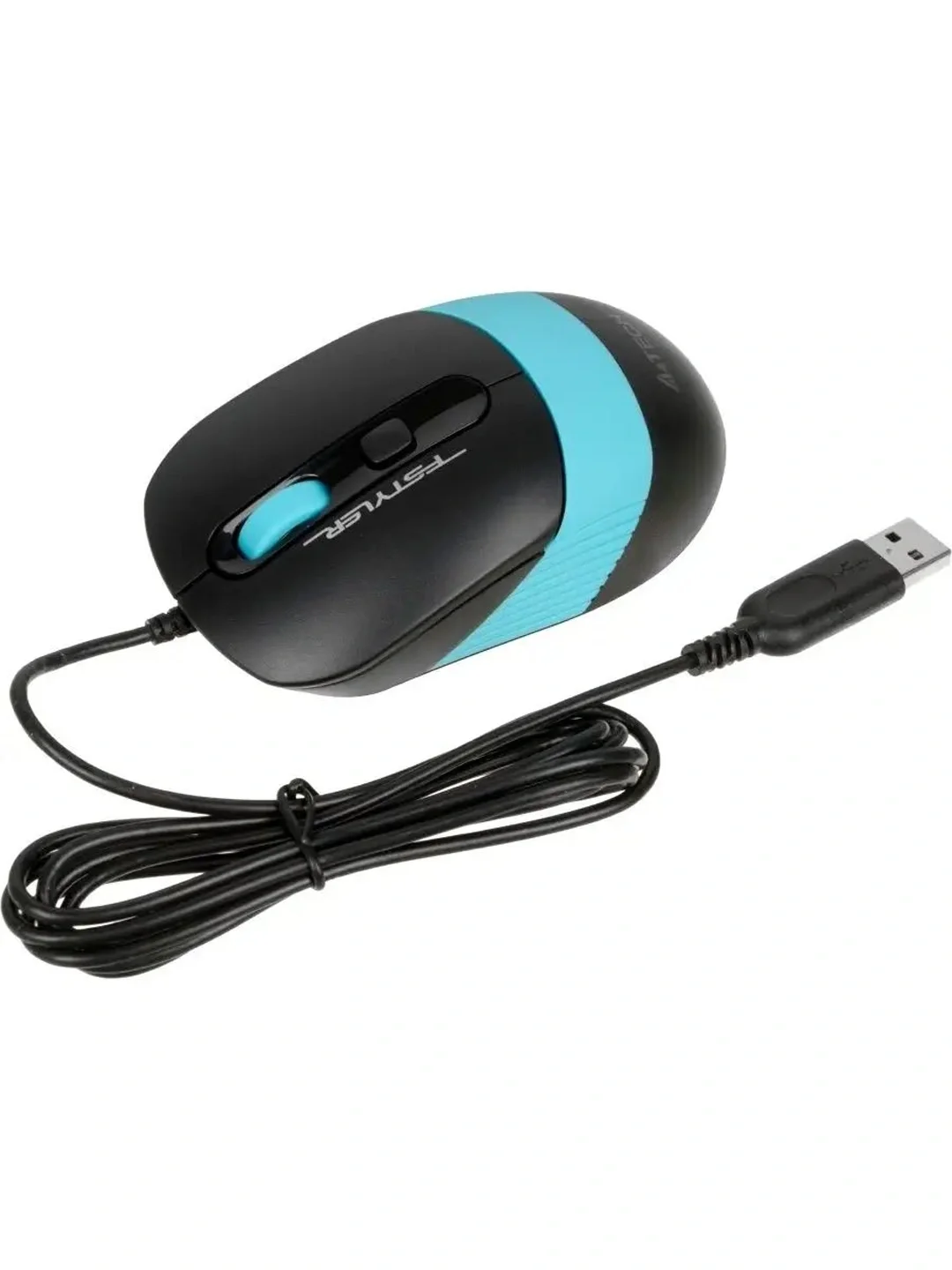 Комплект клавиатура+мышь A4Tech FStyler F1010 проводной, USB, 1600 DPI, чёрный