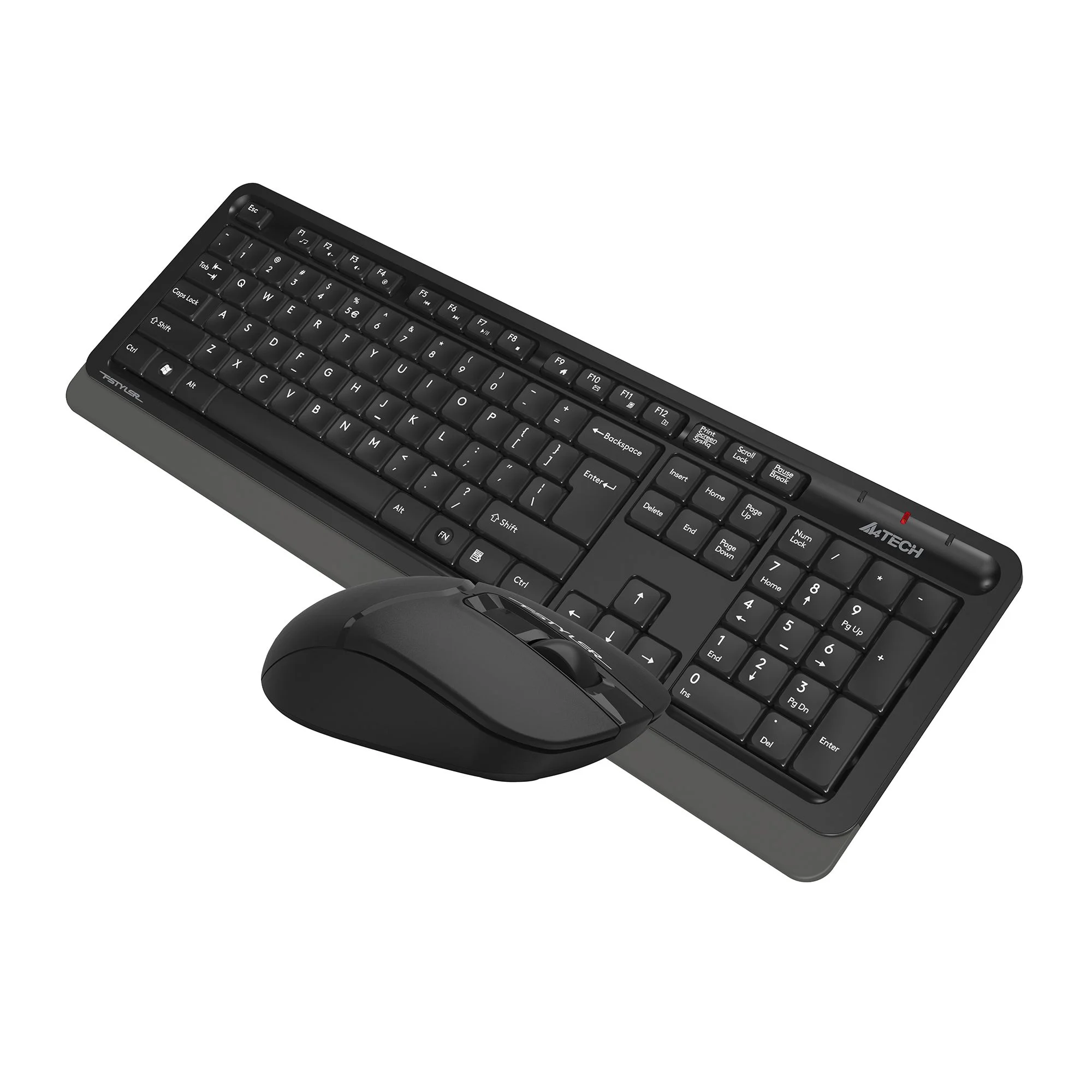 Комплект клавиатура+мышь A4Tech FStyler FG1200S беспроводной, USB, чёрный