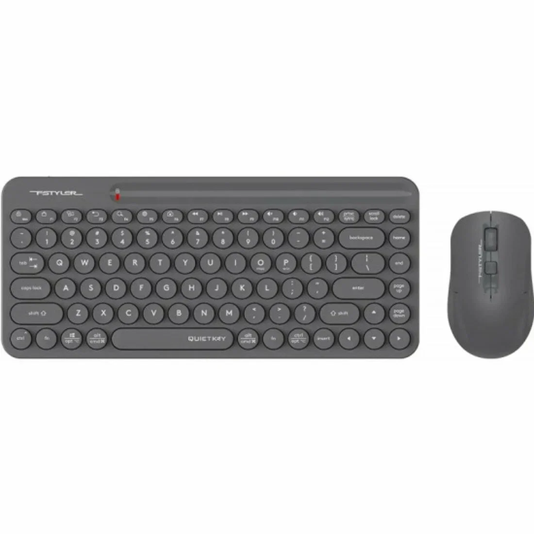 Комплект клавиатура+мышь A4Tech FStyler FG3200 Air2 беспроводной, USB, 2000 DPI, серый