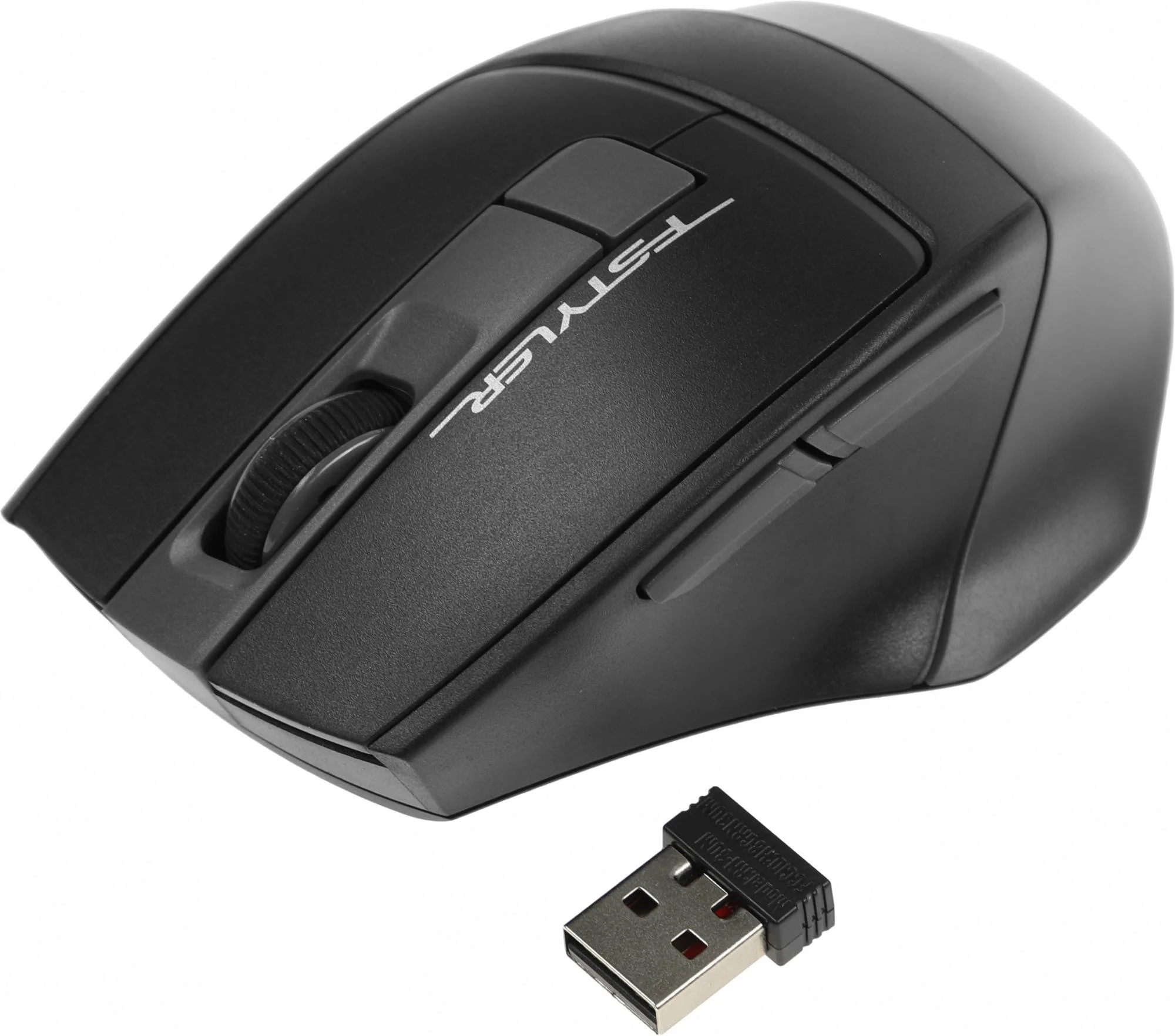 Комплект клавиатура+мышь A4Tech FStyler FGS1035Q беспроводной, USB, 2000 DPI, чёрный/серый