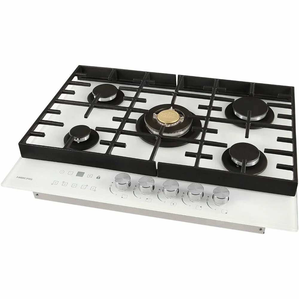 Газовая варочная панель Hiberg VM 7155 W