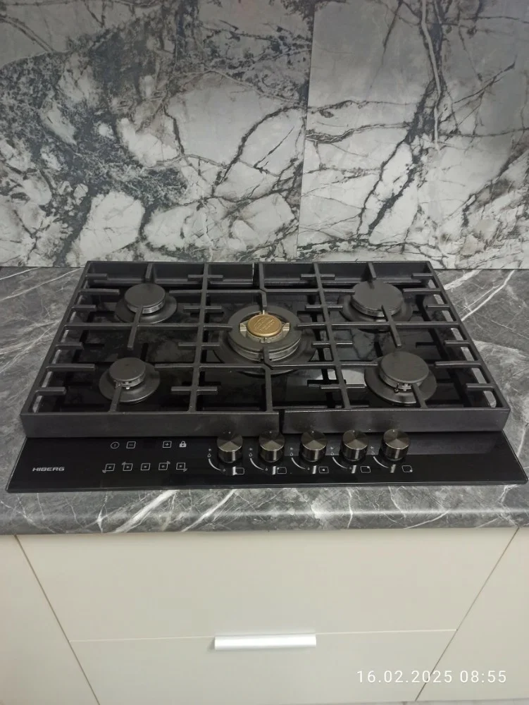 Газовая варочная панель Hiberg VM 7155 Y