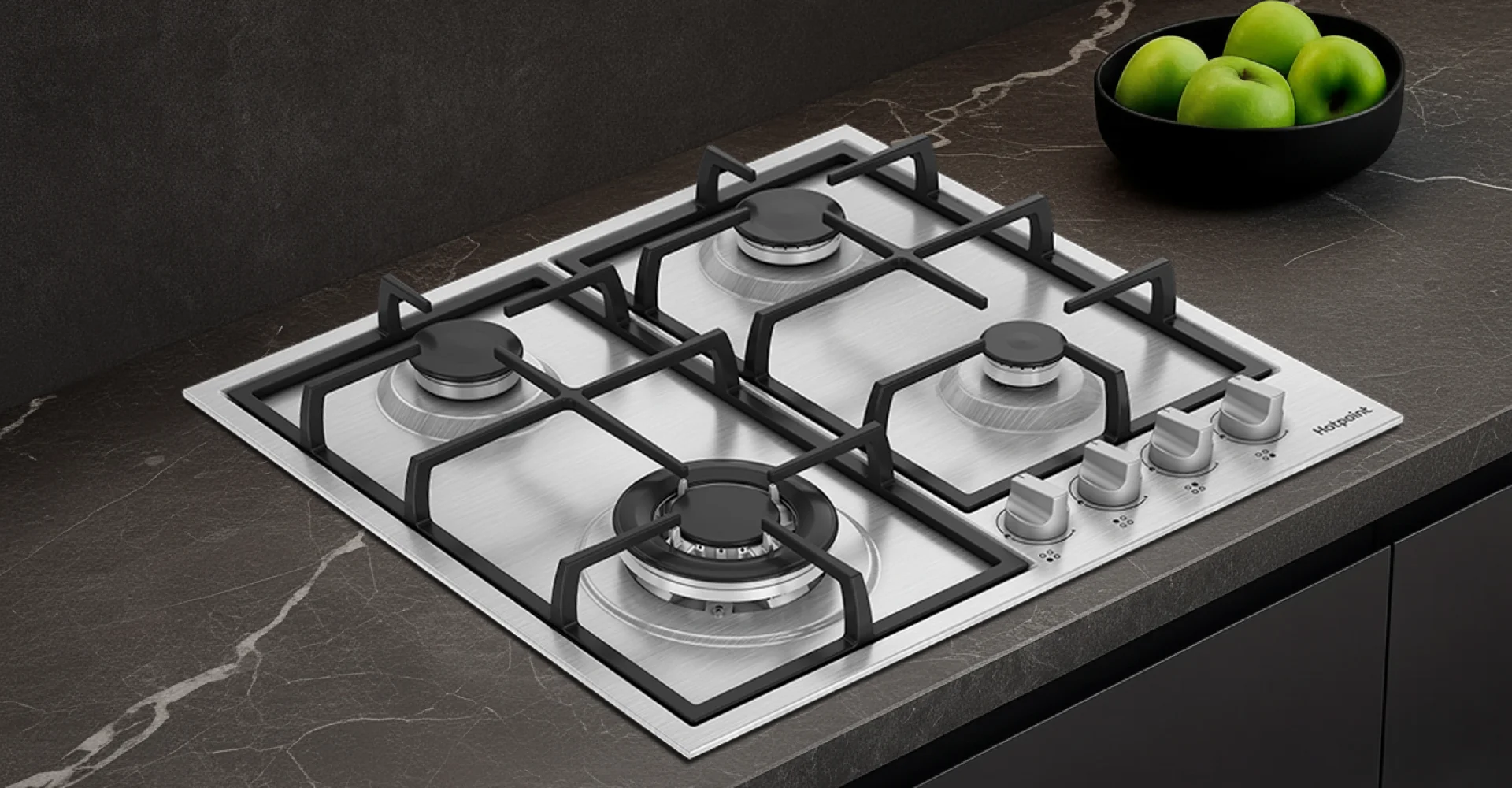 Газовая варочная панель Hotpoint HGMT 642 W IX