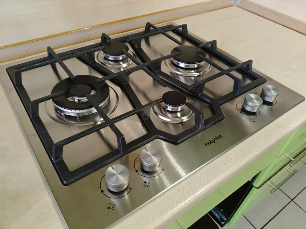 Газовая варочная панель Hotpoint HGMT 643 W IX