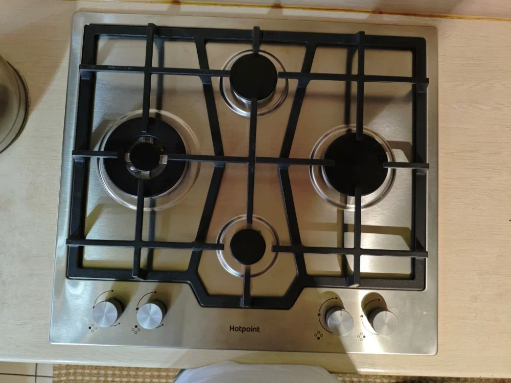 Газовая варочная панель Hotpoint HGMT 643 W IX