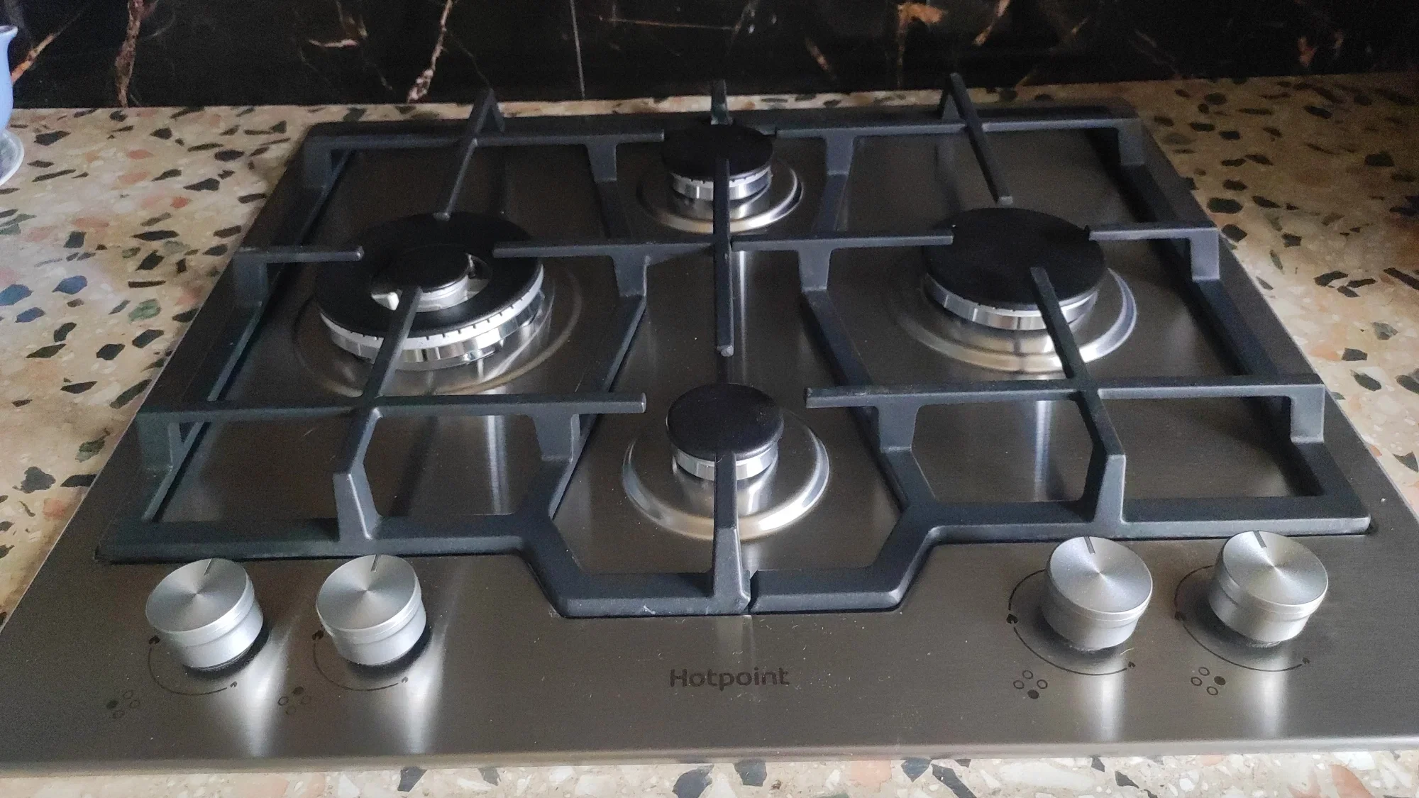 Газовая варочная панель Hotpoint HGMT 643 W IX