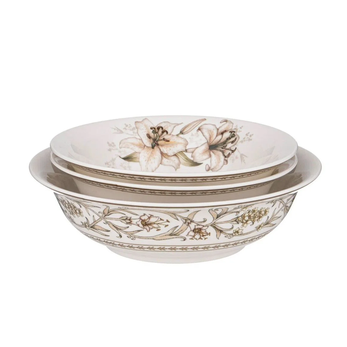 СЕРВИЗ СТОЛОВЫЙ LEFARD "LILIES" НА 6 ПЕР. 23 ПР. (КОР=2НАБ.)