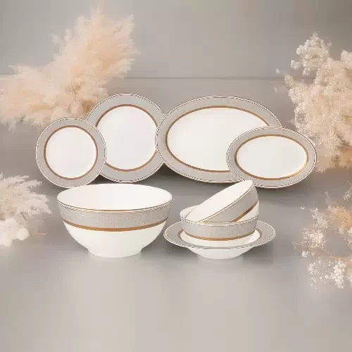СТОЛОВЫЙ СЕРВИЗ LEFARD "EMERALD" НА 6 ПЕР. 23 ПР. (КОР=1НАБ.)