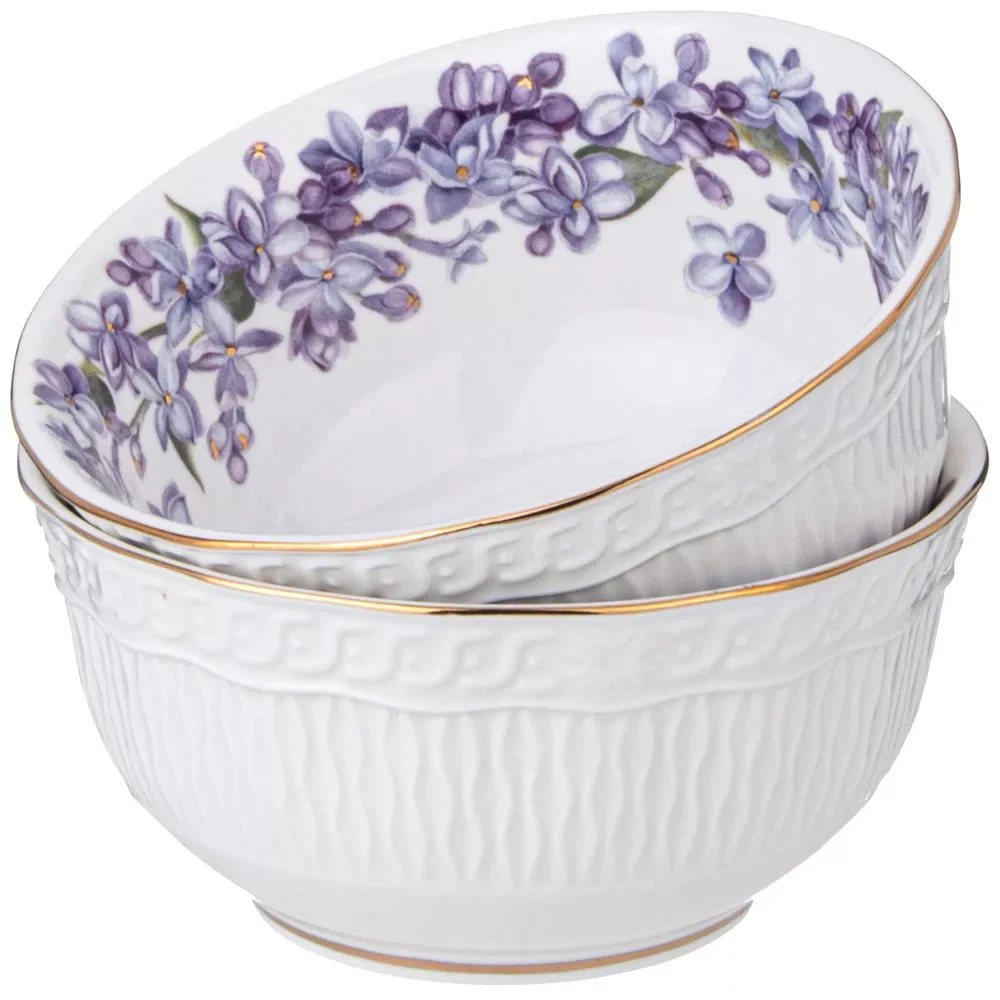 СТОЛОВЫЙ СЕРВИЗ LEFARD "LILAC" НА 6 ПЕР. 23 ПР.  (КОР=1НАБ.)