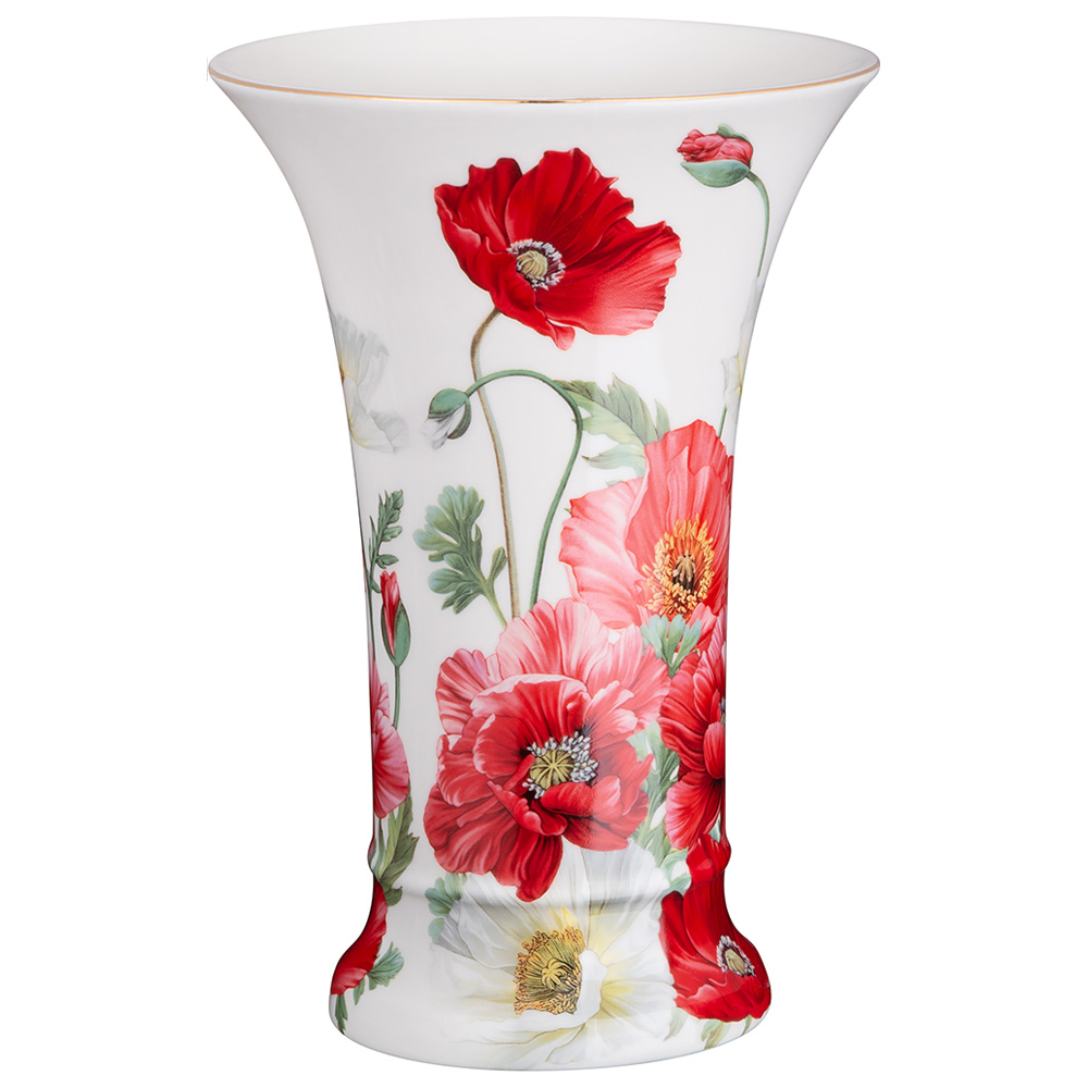 ARTI-M ВАЗА "МАКИ" 15*15*21,5 СМ 1200 МЛ (КОР=12ШТ.)