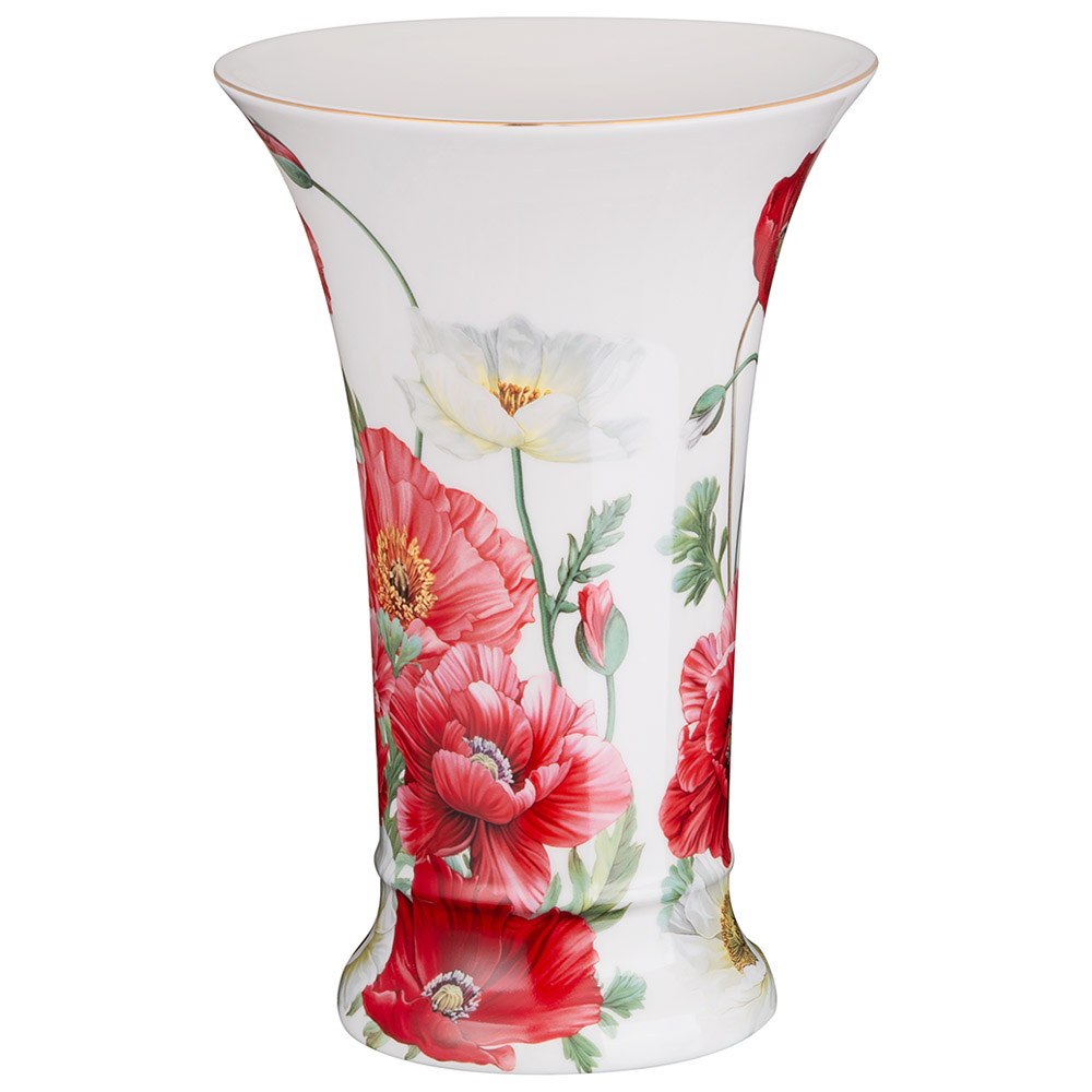 ARTI-M ВАЗА "МАКИ" 15*15*21,5 СМ 1200 МЛ (КОР=12ШТ.)