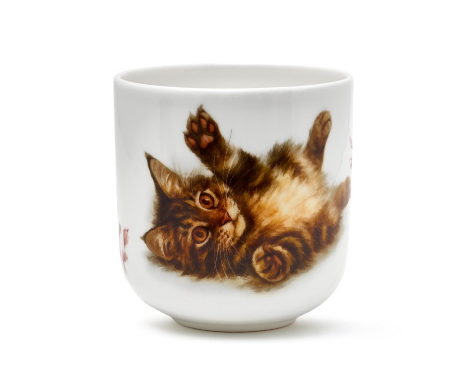 16146 FISSMAN Кружка CATS 380мл (фарфор)