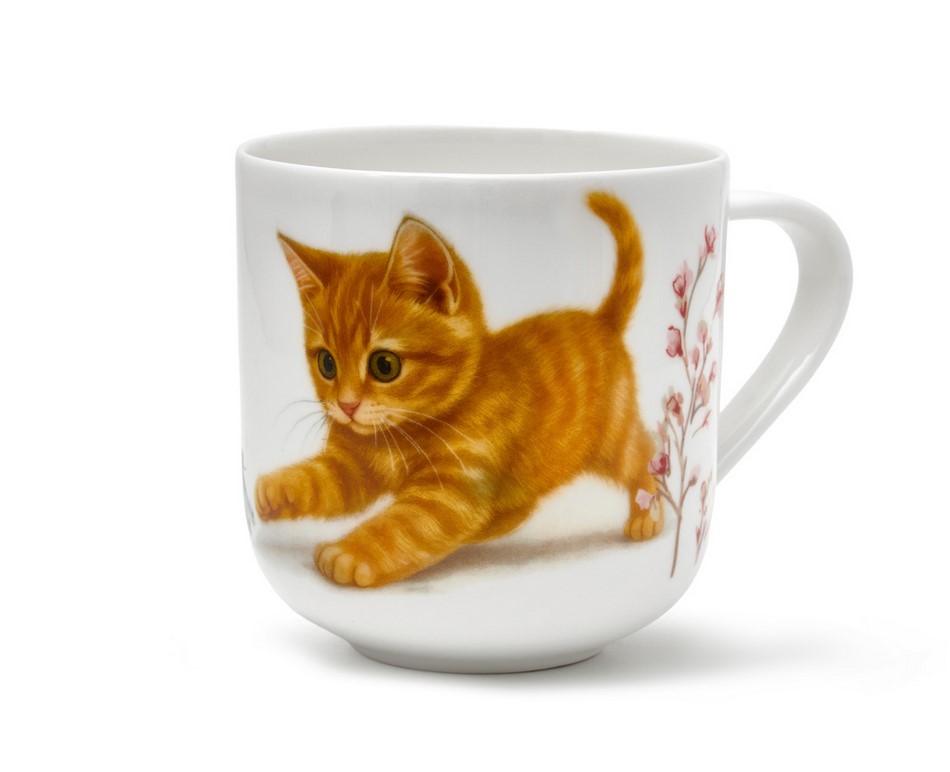16147 FISSMAN Кружка CATS 380мл (фарфор)