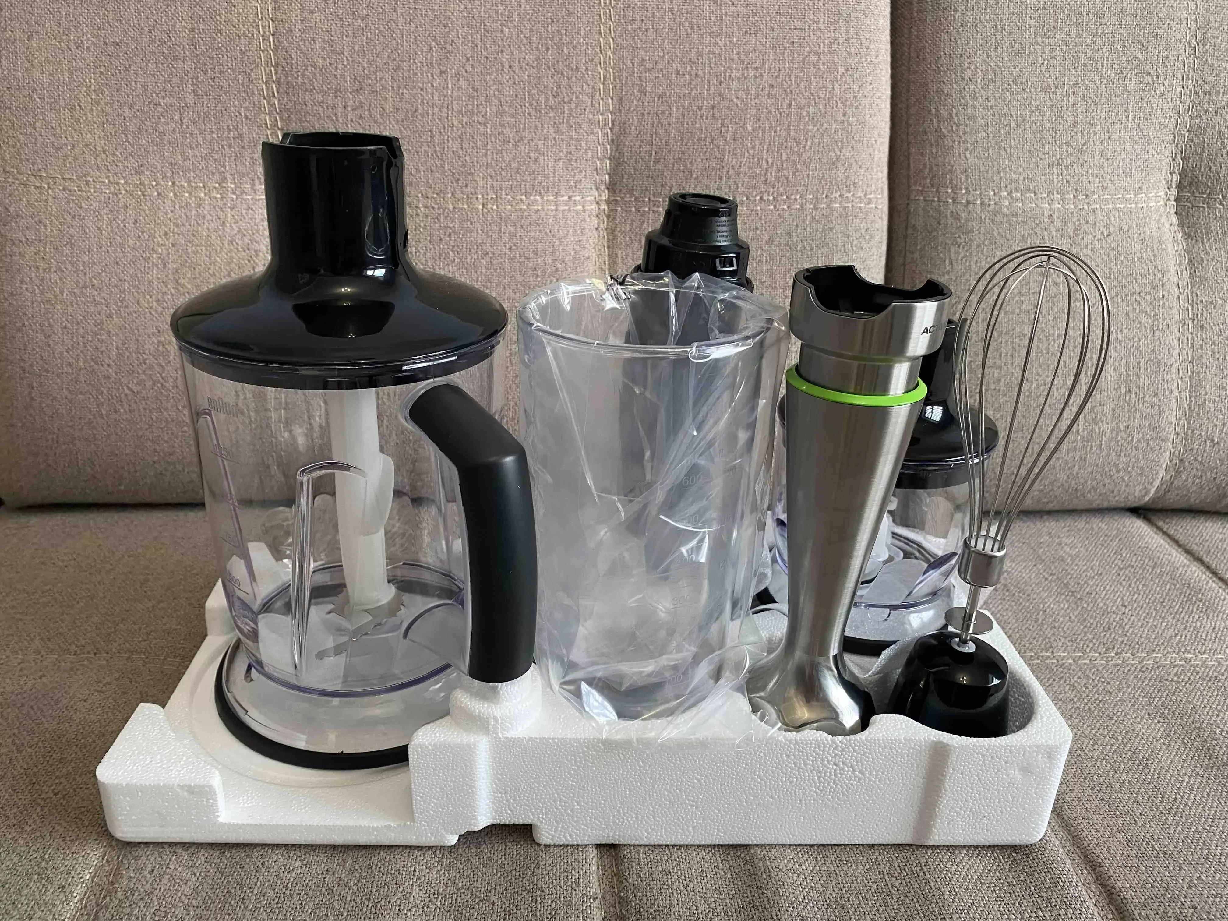 Блендер погружной Braun MQ7045X   1000 Вт.
