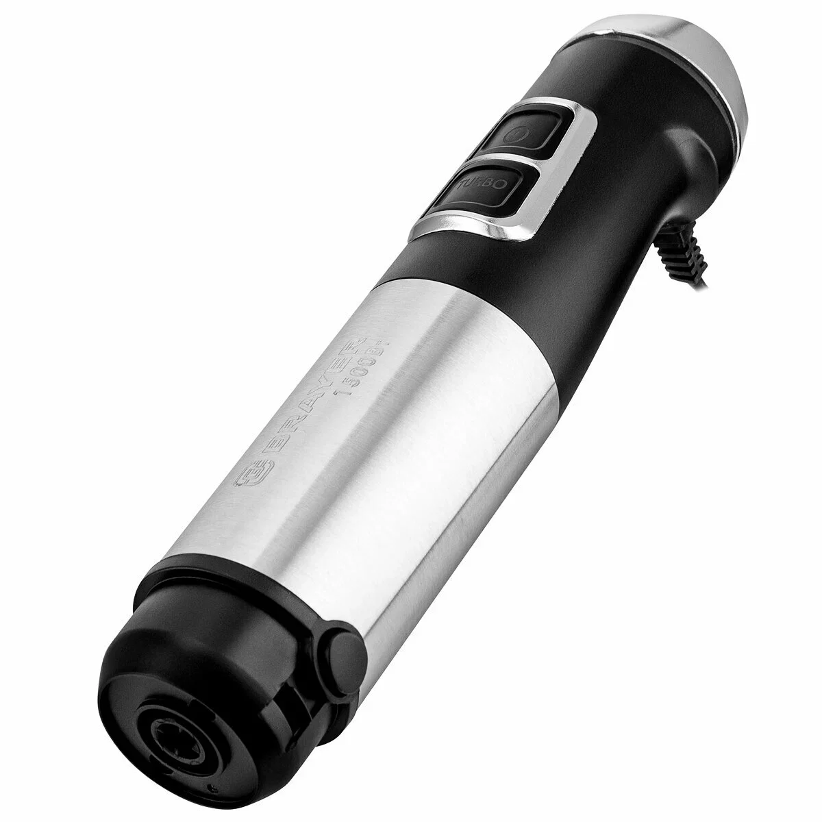 Блендер погружной BRAYER BR1257, 1500 Вт, капуч, венч, стак 800, измельч. 600, титан. лезв.