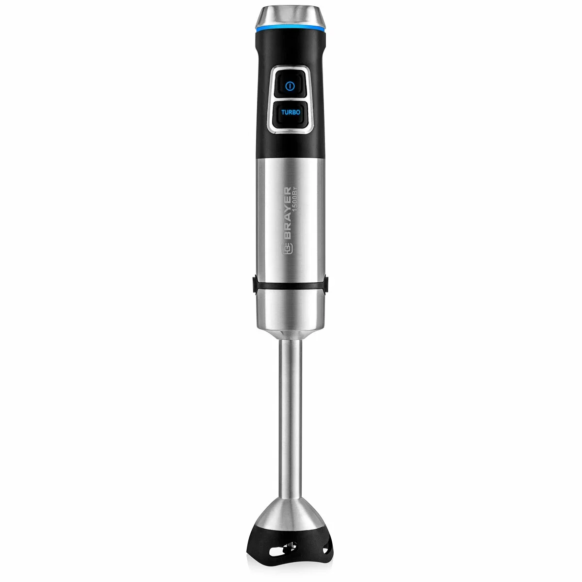 Блендер погружной BRAYER BR1257, 1500 Вт, капуч, венч, стак 800, измельч. 600, титан. лезв.