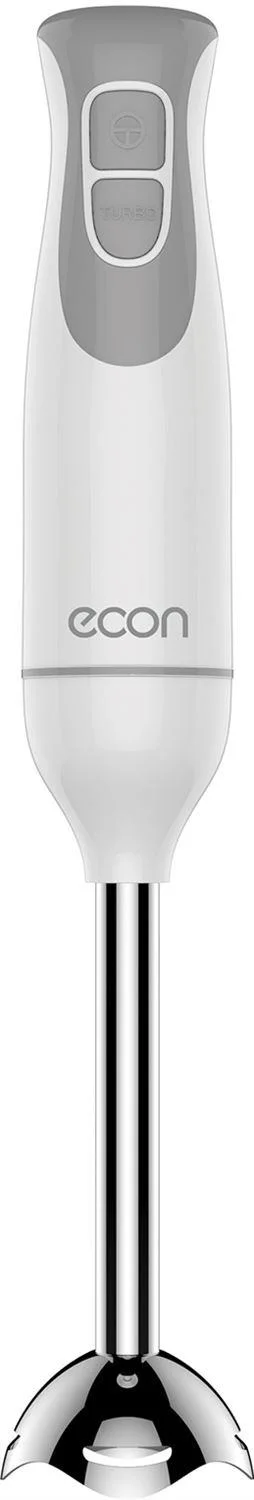 Блендер погружной ECON ECO-135HB. 1400Вт 2 скорос. белый с серым