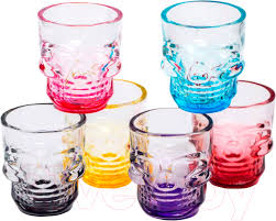 Arc. SKULL COLORS Набор стопок 6шт 50мл