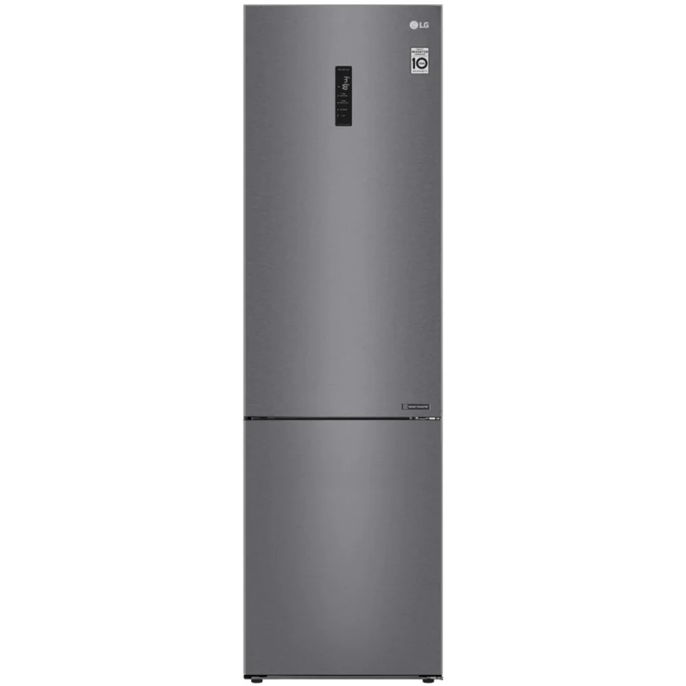 Холодильник двух кам нижн мороз LG GA-B509CLSL графит 59.50х203х68.20 см No Frost 419 л