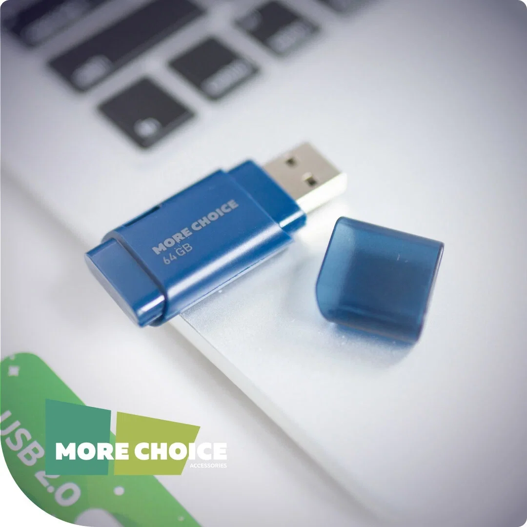 Флешка USB More Choice MF64-4 USB 64Gb 2.0 синий