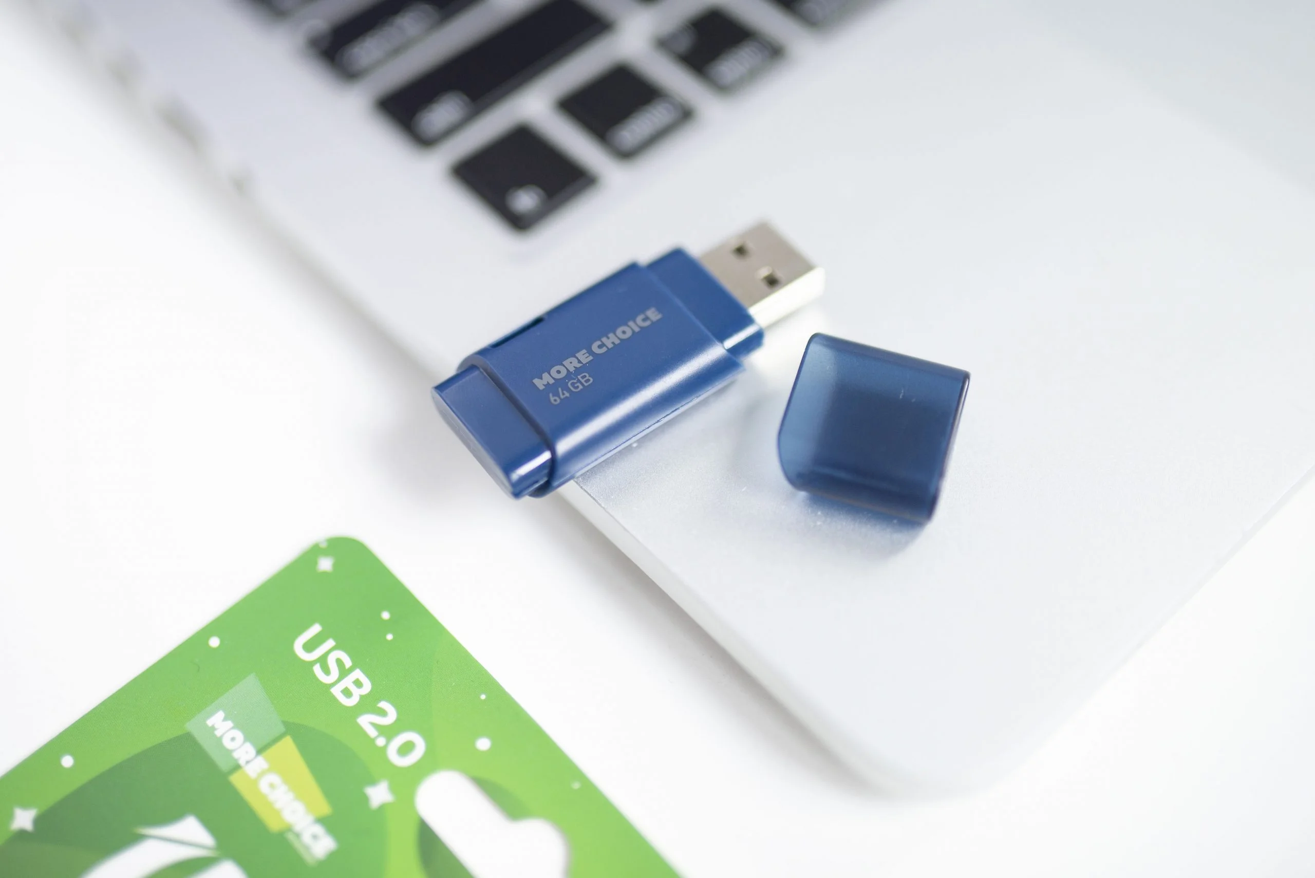 Флешка USB More Choice MF64-4 USB 64Gb 2.0 синий