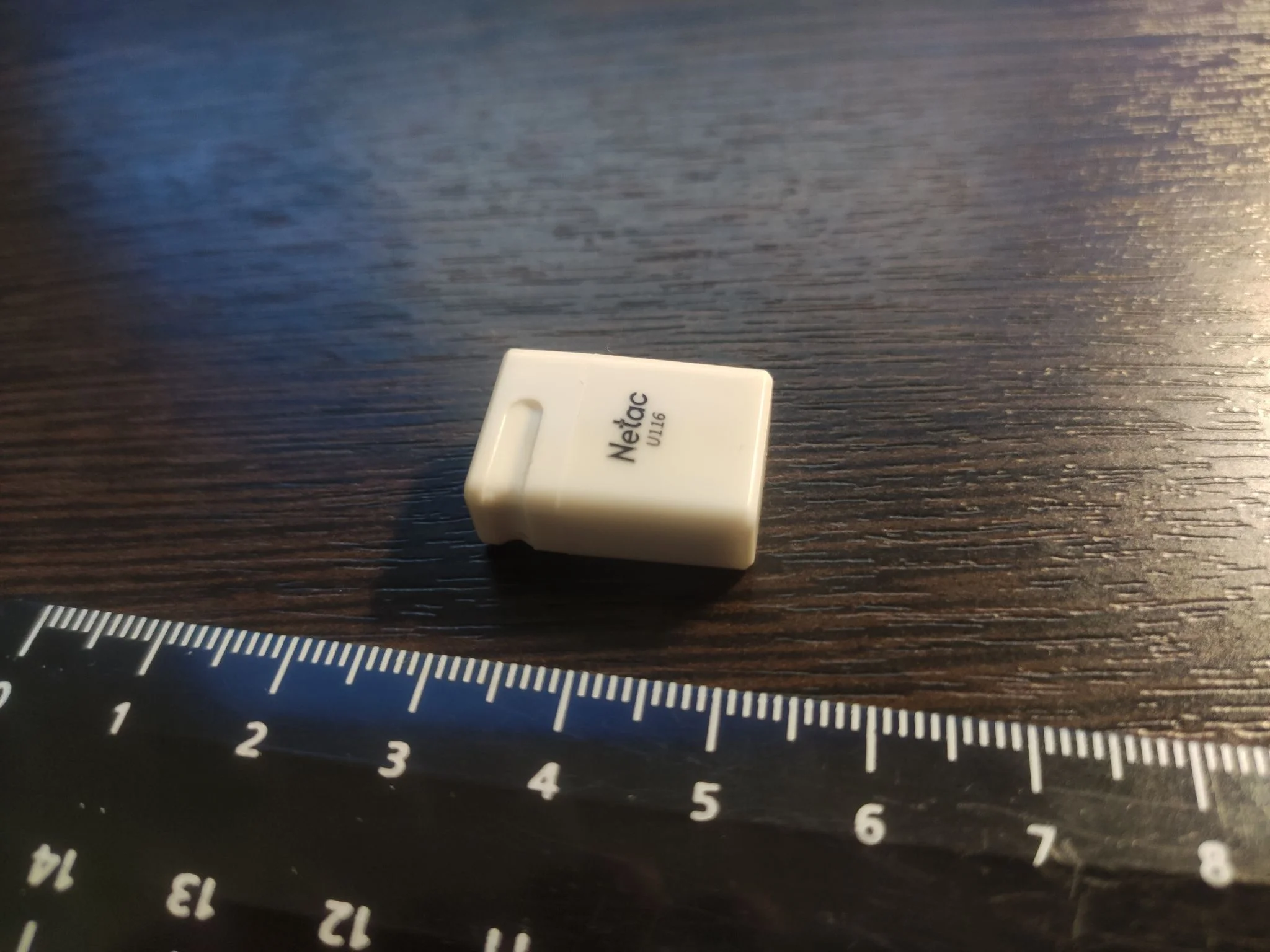 Флешка USB Netac U116 (NT03U116N-004G-20WH), 4Gb, USB 2.0, R/W 70/30, белый
