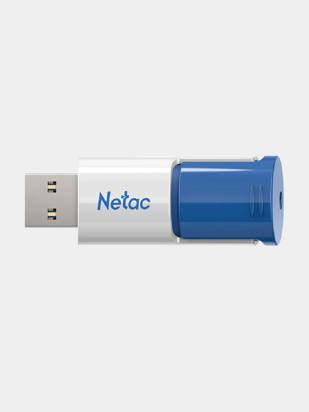 Флешка USB Netac U182 Blue (NT03U182N-256G-32BL), 256Gb, USB 3.0, R/W 70/30, белый/синий