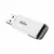 Флешка USB Netac U185 (NT03U185N-016G-20WH), 16Gb, USB 2.0, R/W 25/10, белый/серый