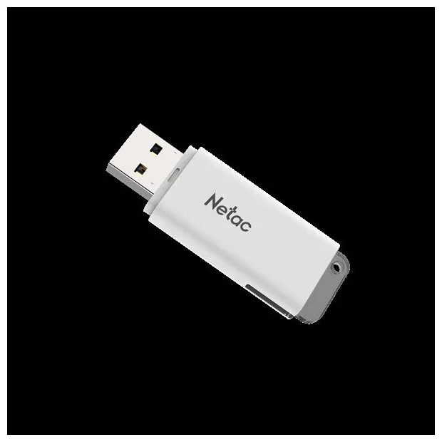 Флешка USB Netac U185 USB 3.0 Flash 128Gb NT03U185N-128G-32WH, LED индикатор NETAC