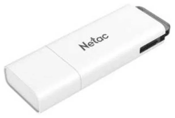 Флешка USB Netac U185 белый USB 3.0 Flash 32Gb, NT03U185N-032G-32WH, LED индикатор