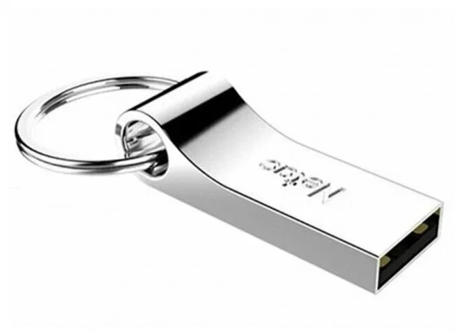 Флешка USB Netac U275 (NT03U275N-008G-20SL), 8Gb, USB 2.0, R/W 50/15, серебристый