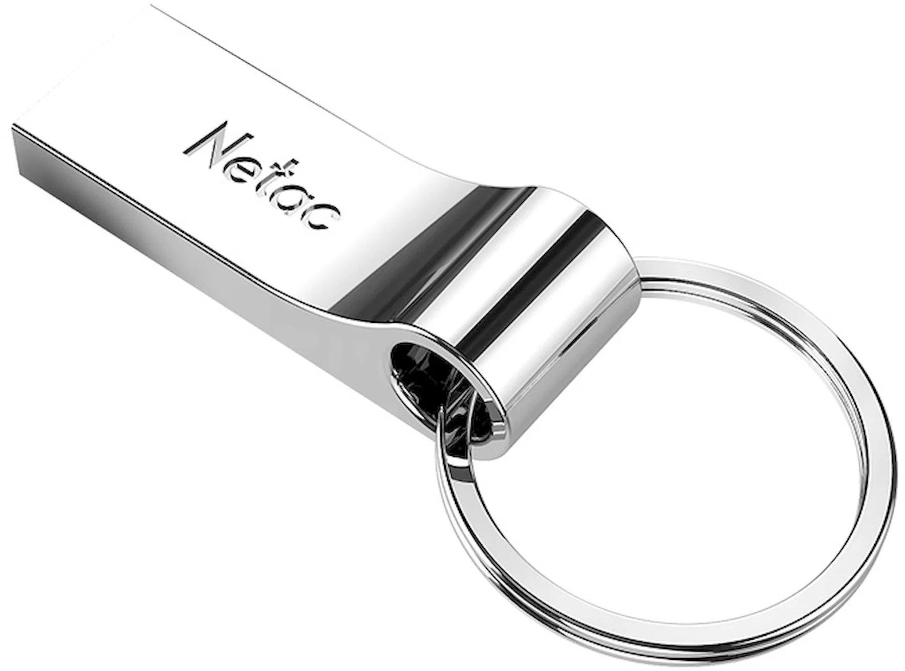 Флешка USB Netac U275 (NT03U275N-016G-20SL), 16Gb, USB 2.0, R/W 50/15, серебристый
