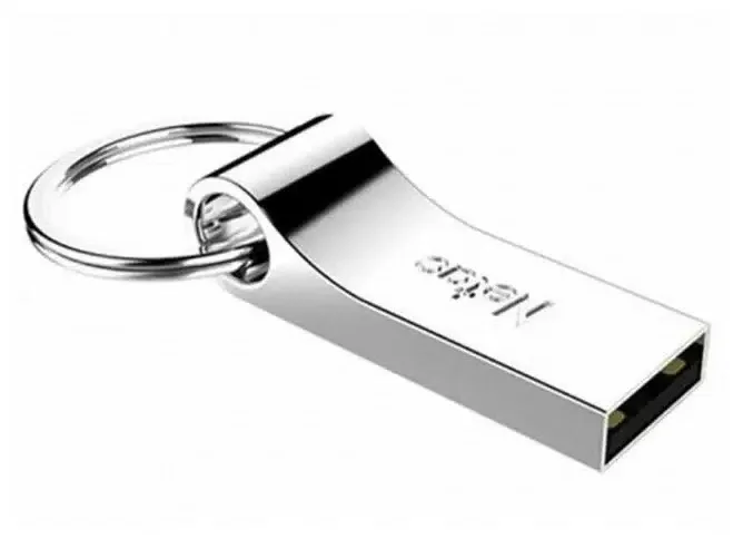 Флешка USB Netac U275 (NT03U275N-032G-20SL), 32Gb, USB 2.0, R/W 50/40, серебристый