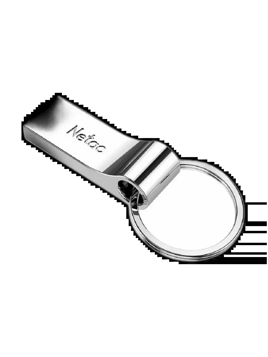 Флешка USB Netac U275 (NT03U275N-064G-20SL), 64Gb, USB 2.0, R/W 50/15, серебристый