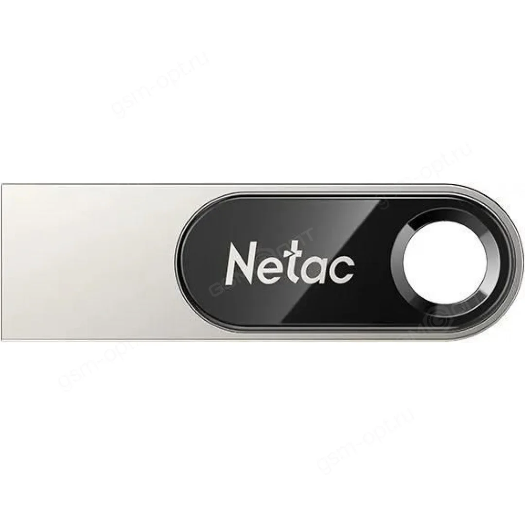 Флешка USB Netac U278 (NT03U278N-008G-20PN), 8Gb, USB 2.0, R/W 50/10, серебристый/черный