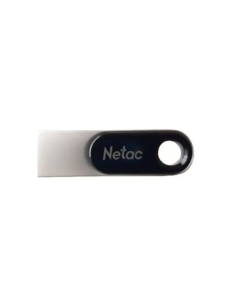 Флешка USB Netac U278 (NT03U278N-008G-20PN), 8Gb, USB 2.0, R/W 50/10, серебристый/черный