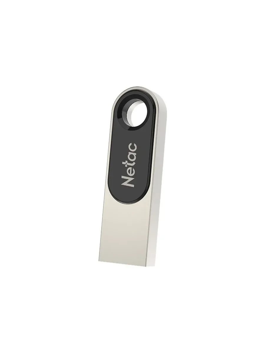 Флешка USB Netac U278 (NT03U278N-016G-20PN), 16Gb, USB 2.0, R/W 50/10, серебристый/черный