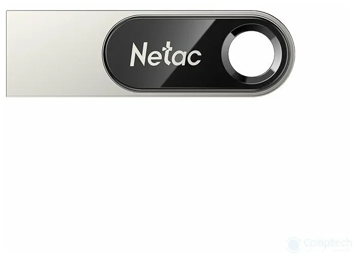 Флешка USB Netac U278 (NT03U278N-016G-32PN), 16Gb, USB 3.0, R/W 90/45, серебристый/черный