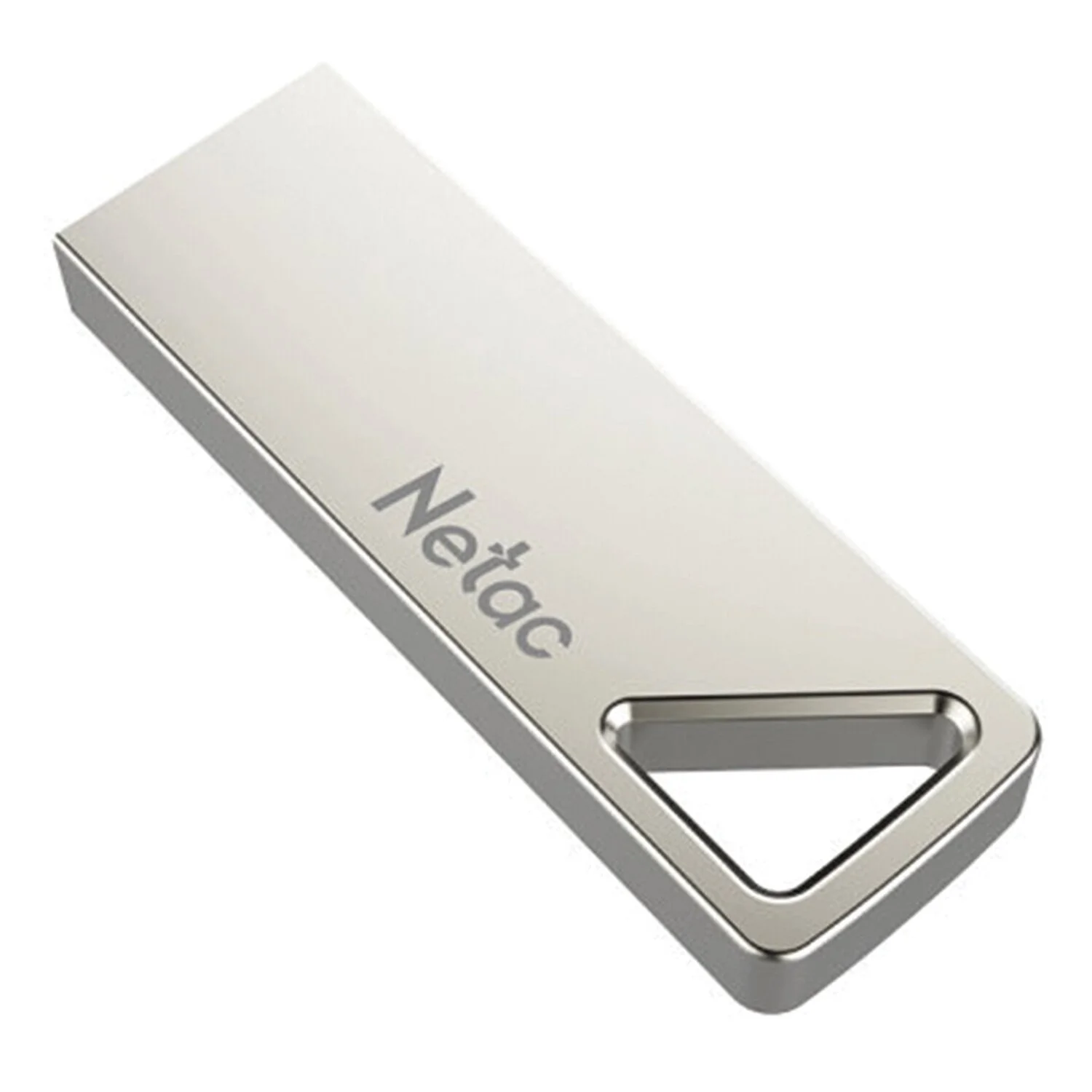Флешка USB Netac U326 (NT03U326N-008G-20PN), 8Gb, USB 2.0, R/W 50/15, серебристый