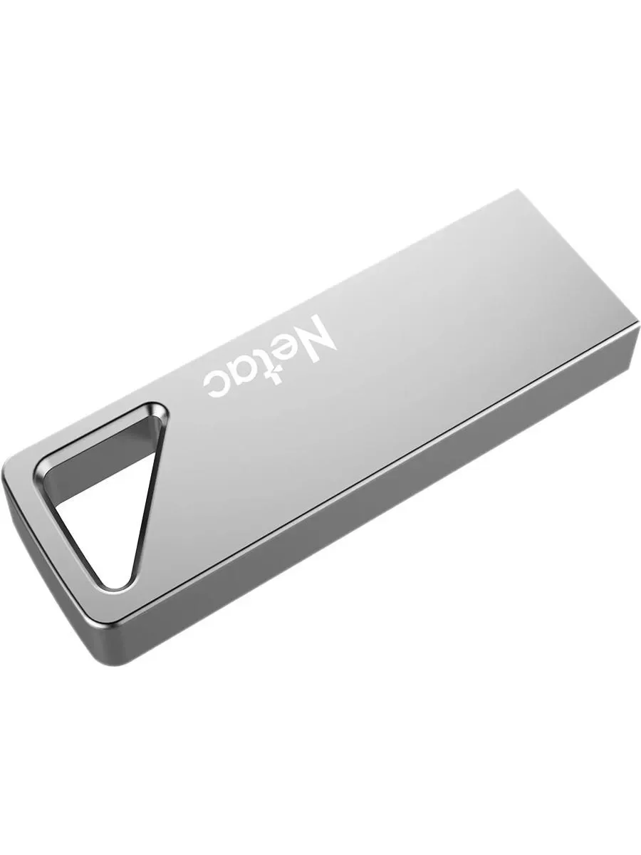 Флешка USB Netac U326 (NT03U326N-008G-20PN), 8Gb, USB 2.0, R/W 50/15, серебристый