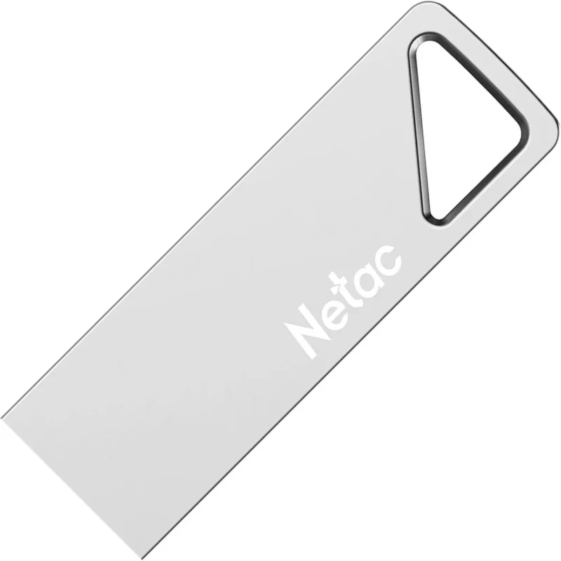 Флешка USB Netac U326 (NT03U326N-016G-20PN), 16Gb, USB 2.0, R/W 50/15, серебристый