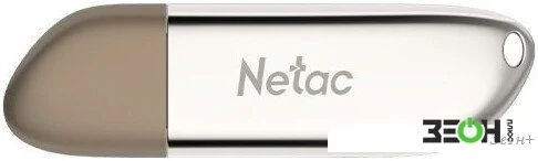 Флешка USB Netac U352 (NT03U352N-008G-20PN), 8Gb, USB 2.0, R/W 50/15, серебристый