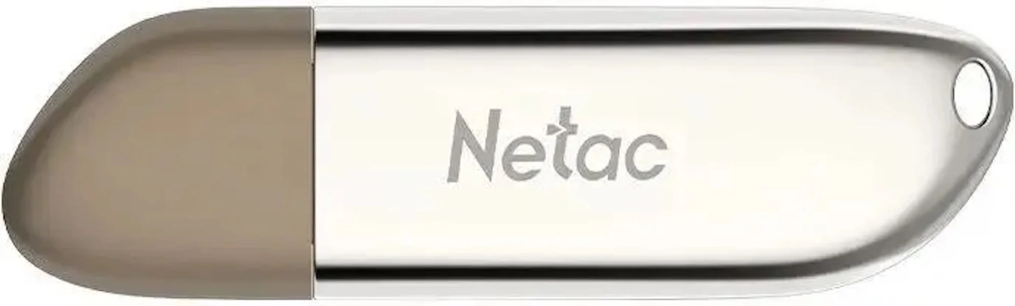 Флешка USB Netac U352 (NT03U352N-064G-32PN), 64Gb, USB 3.0, R/W 110/50, серебристый