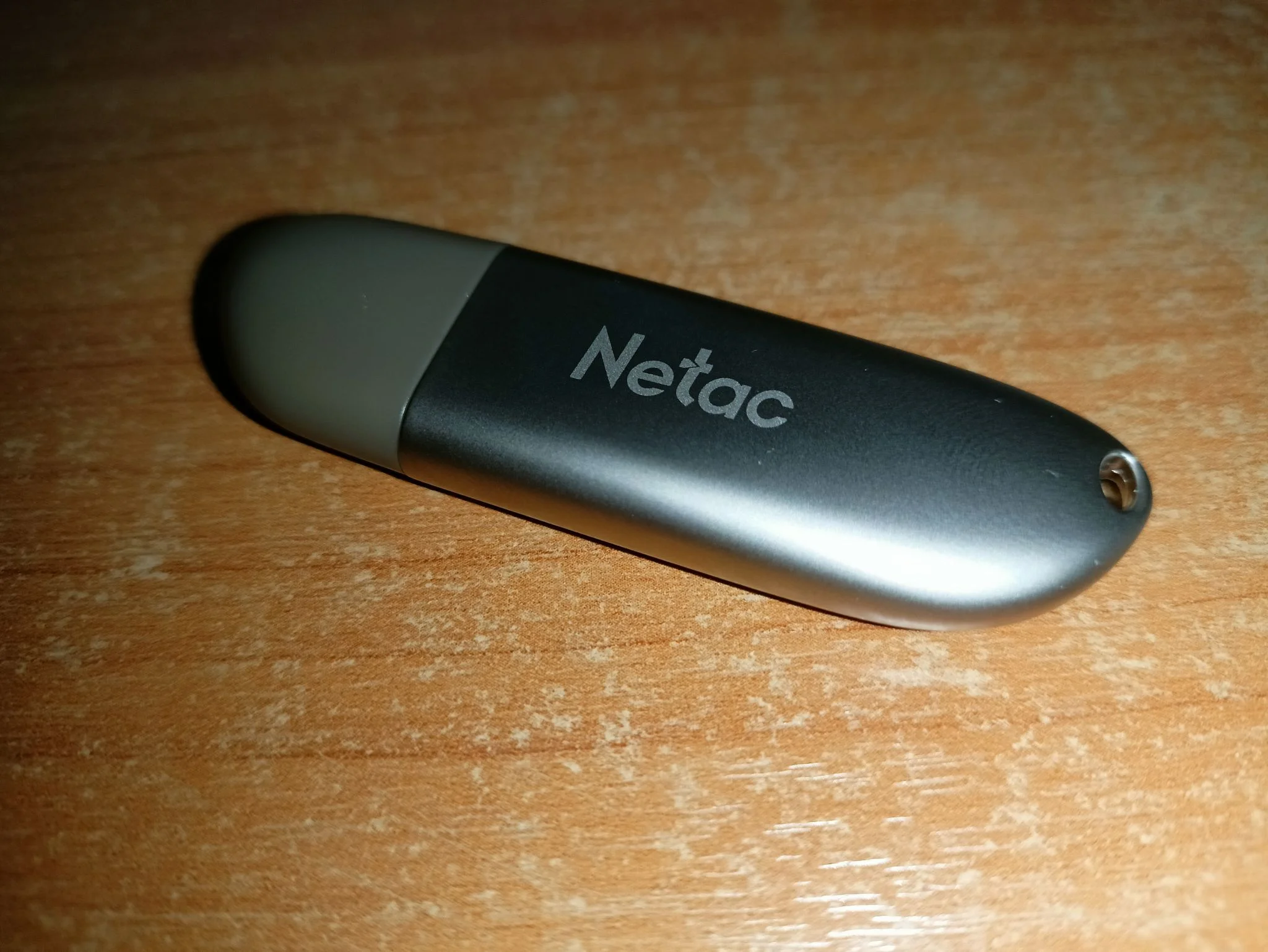 Флешка USB Netac U352 USB 3.0 128Gb NT03U352N-128G-32PN, металлическая, с колпачком