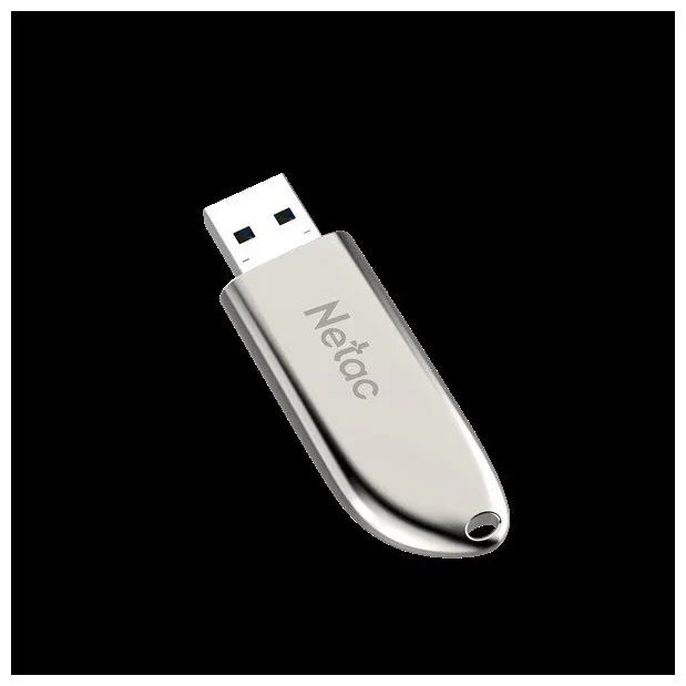 Флешка USB Netac U352 USB 3.0 128Gb NT03U352N-128G-32PN, металлическая, с колпачком