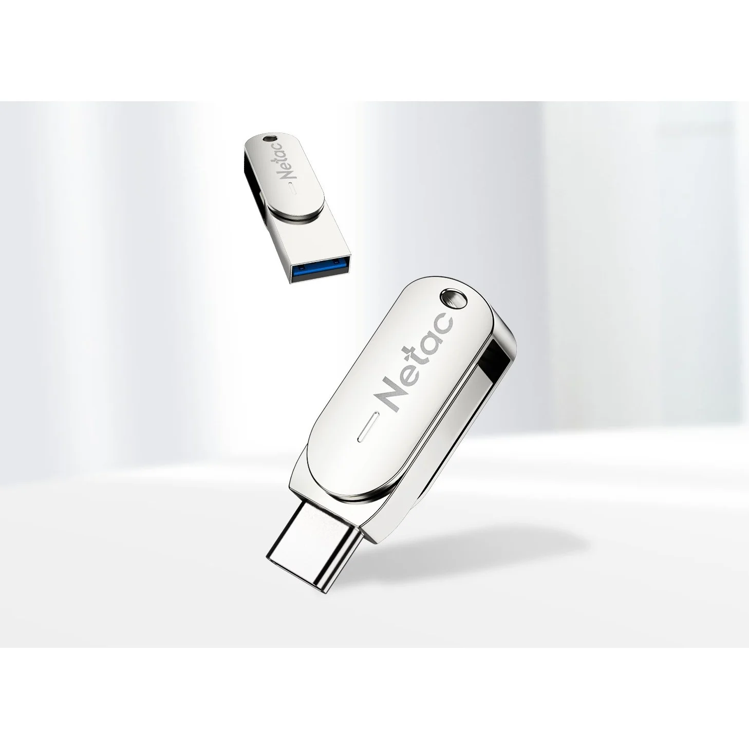 Флешка USB Netac U785C USB 3.0+TypeC Dual Flash 32Gb NT03U785C-032G-32PN NETAC